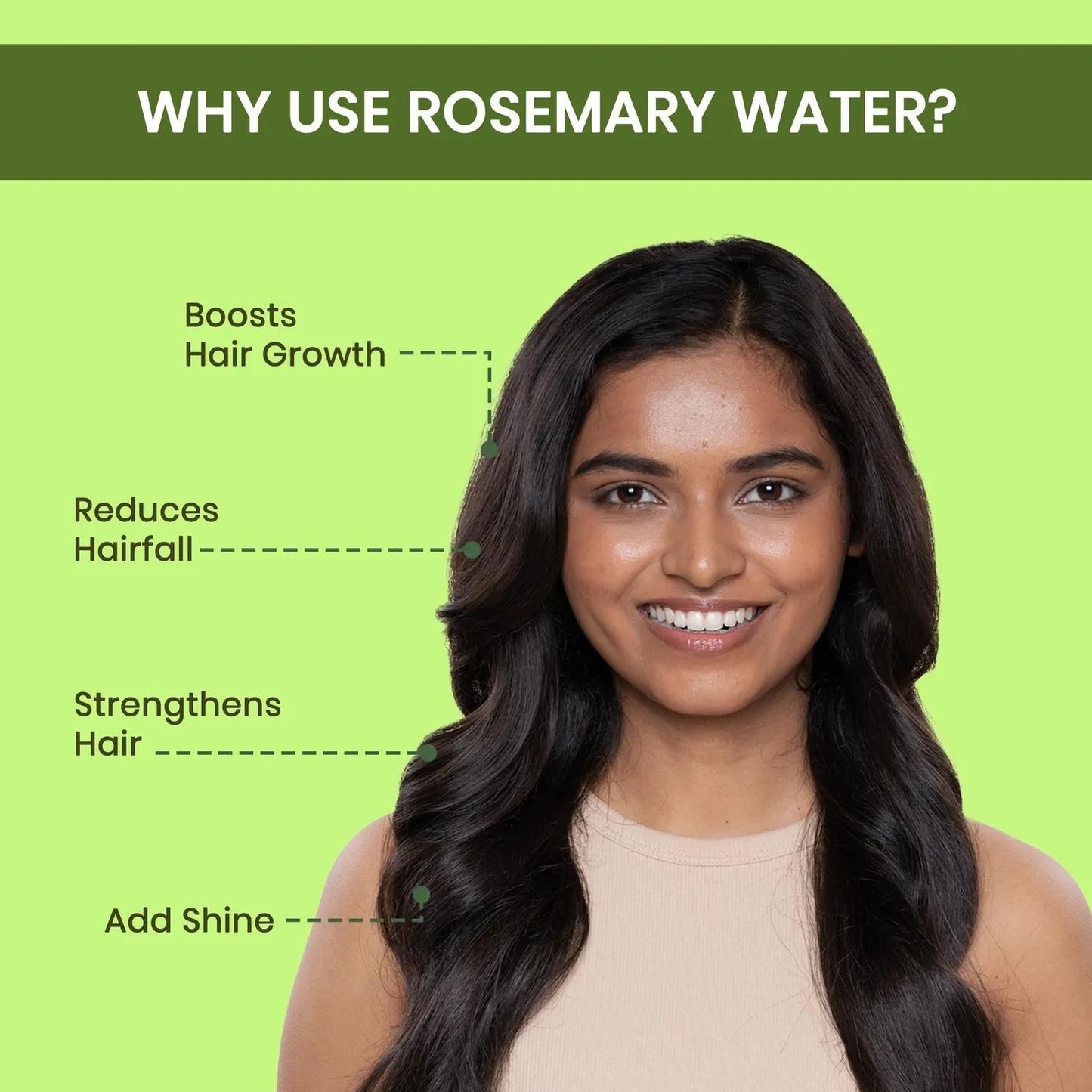 Rosemary Water Hair - Sprayer For Hair Care & Regrowth