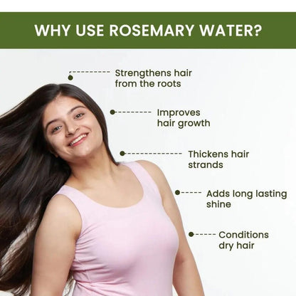 Rosemary Water Hair - Sprayer For Hair Care & Regrowth